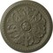 Ekena Millwork Swindon Ceiling Medallion (Fits Canopies up to 2 7/8"), 16 7/8"OD x 1 1/2"P, Spartan Stone CM16SWSSF - alternate 1